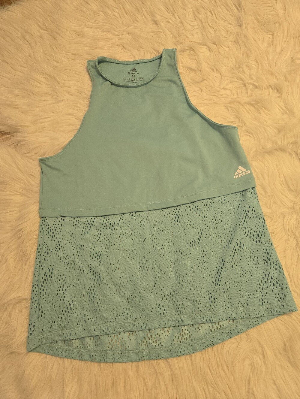 🆕️3/$50🌸adidas Tank with Mesh Hem